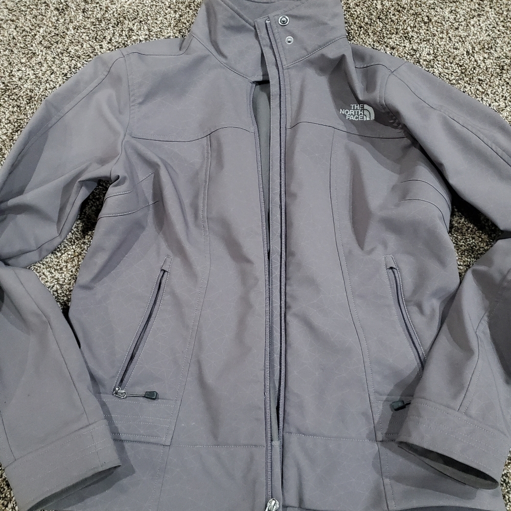 NORTH FACE Perfect condition geo print light coat